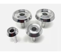 BRUCIATORI IN ALLUMINIO LOFRA SERIE ANNI 80 2 FORNELLI GRANDI -1 M + 1 P