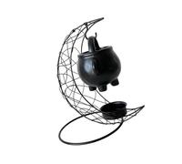 Bruciatori oli essenziali in ceramica Bruciatori, Black | Diffusore olio in ceramica per olio profumato, bruciatori cere per alleviare lo stress, meditazioni e