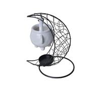 Bruciatori oli essenziali in ceramica Bruciatori, White | Diffusore olio in ceramica per olio profumato, bruciatori cere per alleviare lo stress, meditazioni e