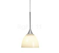 Bruck Silva Down 85 PNT Lampada a sospensione per Point sistema a contatto innestabile, cromo opaco/vetro crema