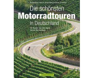 Bruckmann Verlag 40 itinerari in moto in Germania GERMANIA, 168 PAGINE