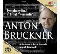 Anton Bruckner Anton Bruckner: Symphony No. 4 in E-flat, 'Romantic' (CD) Hybrid