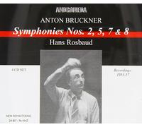Anton Bruckner Anton Bruckner: Symphonies Nos. 2, 5, 7 & 8 (CD) Album