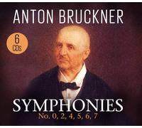 BRUCKNER Symphonies: No. 0,2,4,5,6,7 (CD)