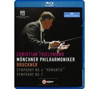 Bruckner: Symphony No. 4 and 7 (Thielemann) (Blu-ray)