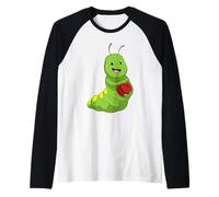 Bruco Bowling Palla da Bowling Sport Maglia con Maniche Raglan
