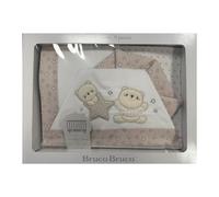 Bruco Bruco - Set Letto 3 pezzi, Panna - Star bear