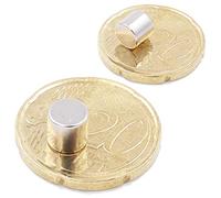 Brudazon | 20 Mini Magneti Dischi da 6x6mm | Grado Magnetico N52 - magneti in neodimio Ultra potenti | magneti per modellismo, Foto, lavagne magnetiche | Piccoli, Rotondi ed Extra potenti