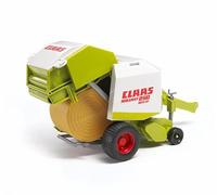 bruder 02121 - Rotopressa Claas Rollant 250, rimorchio per trattore, balle rotonde