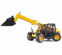 bruder 02141 - Caricatore telescopico Caterpillar, veicolo da costruzione, cantiere, caricatore, giocattolo
