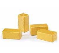 bruder 02342 - Accessori balle quadrate, 4 pezzi, agricoltura, accessori fasciatore per balle, pressa, azienda agricola, mietitrebbia