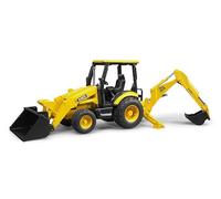 bruder 02427 - Terna JCB MIDI CX, cantiere, veicolo da costruzione, terna, giocattolo