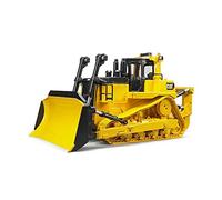 bruder 02452 - Cat grande apripista, veicoli, veicolo da costruzione, cantiere, macchina da costruzione, bulldozer, giocattoli da 4 anni