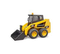 bruder 02481 - Minipala Cat, benna frontale, cantiere, veicolo da costruzione, macchina da costruzione, giocattolo