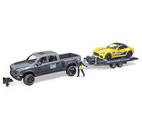 BRUDER Ram 2500 Power Wagon Con Roadster Racing Team