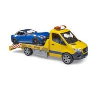Bruder MB Sprinter Furgone con Modulo Luci e Suoni e Roadster - 1 pz.