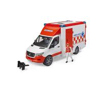 Ambulanza mb sprinter con autista, barella e accessori