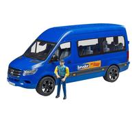 BRUDER 02681 - Mercedes Benz Sprinter camion da trasporto con autista