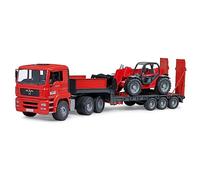 bruder 02774 - Caricatore basso MAN TGA con pala telescopica Manitou MLT 633, Veicoli, Caricatore basso, Transporter, Camion, Pala gommata, Giocattoli da 3+ anni