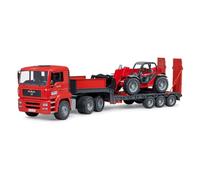Bruder Caricatore basso MAN TGA – pala telescopica Manitou MLT 633 – Giocattoli da 3+ anni