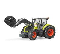bruder 03013 - Claas Axion 950 con caricatore frontale, trattore, azienda agricola, rimorchio