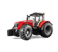 bruder 03046 - Massey Ferguson 7624, fattoria, trattore, giocattolo, veicolo
