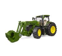 Bruder 03151 Trattore John Deere 7R 1:16 con Caricatore Frontale e Cabina