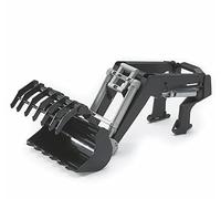 bruder 03333 - Caricatore frontale per trattore serie 3000, accessori per trattore, pala, forca
