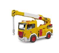 bruder 03471 - Roadmax Camion con gru - Veicoli per bambini, camion, veicolo da cantiere, cantiere, giocattolo dai 2 anni