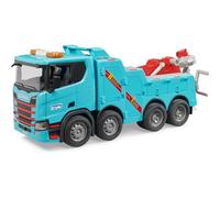 Bruder 03553 Scania Super 560R - Carro attrezzi pesante con modulo luminoso e sonoro