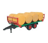 BRUDER 02220 RIMORCHIO CON 8 BALLE FIENO