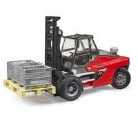 Bruder: 2513 - Linde Ht160 Muletto Con Pallet E 3 Ceste - AA.VV.