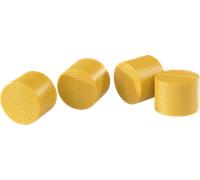 Rotoli di paglia gialli Bruder per CLAAS BR2121 - Set di 4