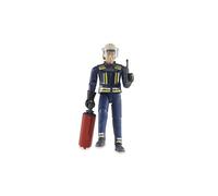 bruder 60100 - Pompiere con accessori, figura giocattolo, camion dei pompieri