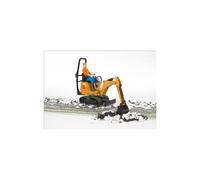 BRUDER 62002 - Bworld JCB 8010 CTS Escavatore Micro con figura
