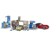 BRUDER bworld Tankstelle mit Waschplatz| 62111