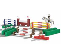 Bruder 62530 Grande Percorso Salto Con Cavallo Con Puledra Reiterhof
