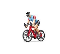 Bruder BRD63110 Bicicletta da strada con ciclista