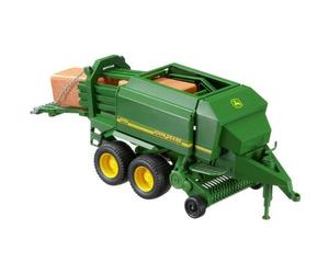 Bruder BRD02017 Rimorchio Pressaballe John Deere