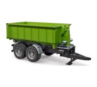BRUDER ROLL OFF CONTAINER TRAILLER FOR TRACTOR 02035 BRUDER