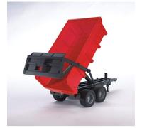 Bruder BRD02211 Rimorchio Rosso Ribaltabile