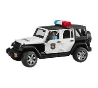 Modellino bruder jeep wrangler unlimited rubicon polizei