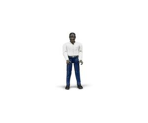 Bruder BRD60004 Bworld - Uomo Carnagione Scura, con Jeans Scuri