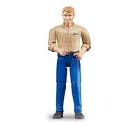 Bruder BWorld figura uomo con pantaloni blu