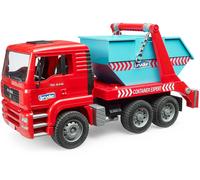 BRUDER 02741 MAN CAMION CON CASSONE RIBALTABILE
