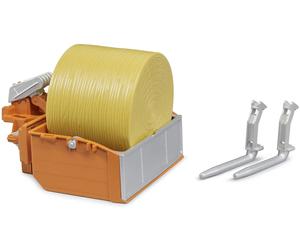 Bruder Cassone di Carico e Forche per Trattore - 1 pz.