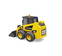 bruder 02481 - Minipala Cat, benna frontale, cantiere, veicolo da costruzione, macchina da costruzione, giocattolo