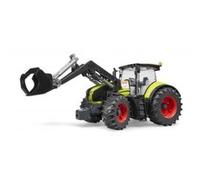 MODELLINO BRUDER TRATTORE CLAAS AXION 950 CON BENNA