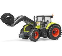 MODELLINO BRUDER TRATTORE CLAAS AXION 950 CON BENNA