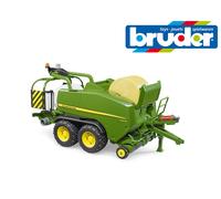 Bruder Giocattoli 02032 John Deere C441R Pressa Balla Camera Avvolgente 1:16
